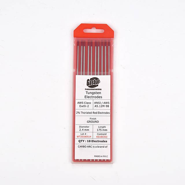 WT20 red Tungsten electrode for TIG welding